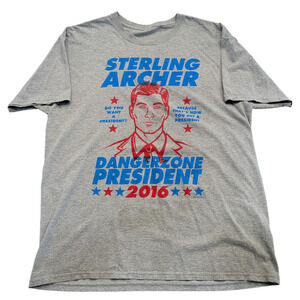 2016 Sterling Archer Dangerzone President T shirt